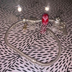 Pandora Bracelet including charms